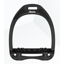 Flex-On Aluminium Flat Stirrups Black/Black/Black